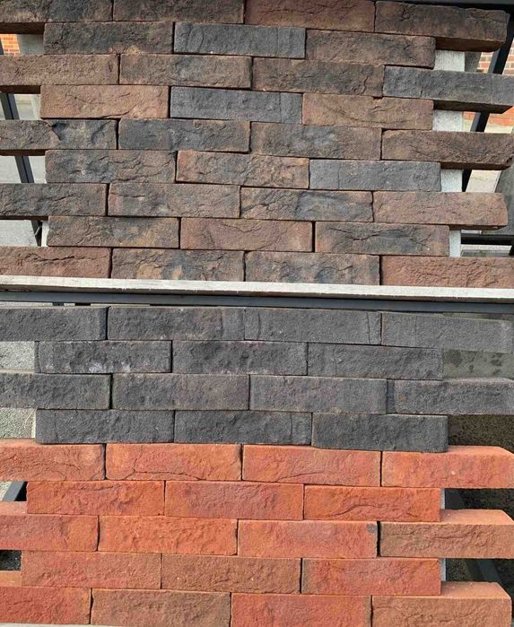 Бельгійська ЦЕГЛА ручна формовка на паркан, фасад, барбекю, камін