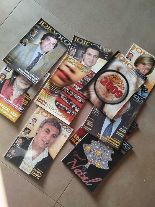 Revistas várias Joiapro para ourivesaria e joalharia