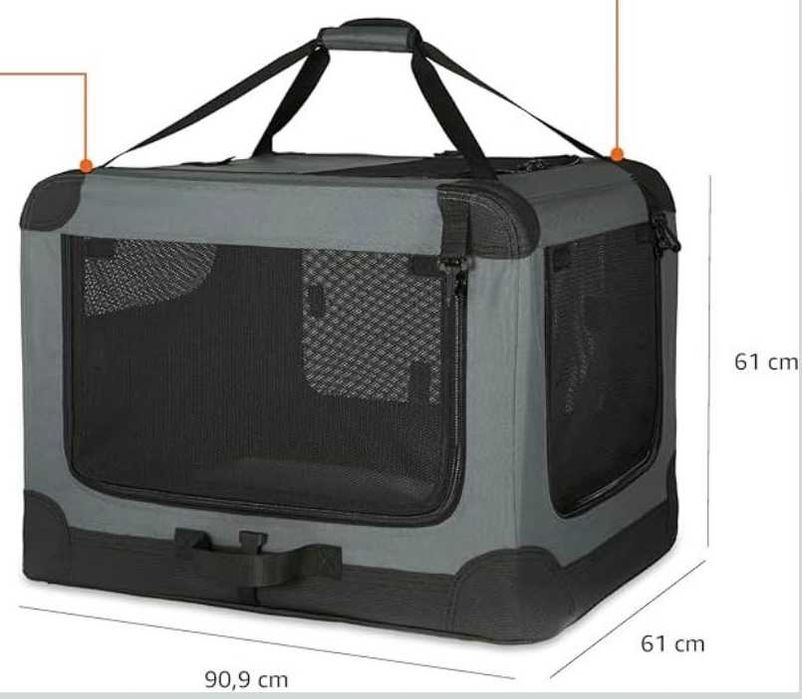 Transportadora para cães, fundo acolchoado