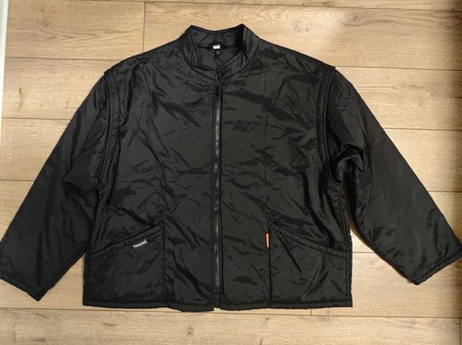 Thinsulate XXL куртка жилет чорна чоловіча жилетка термо підстібка