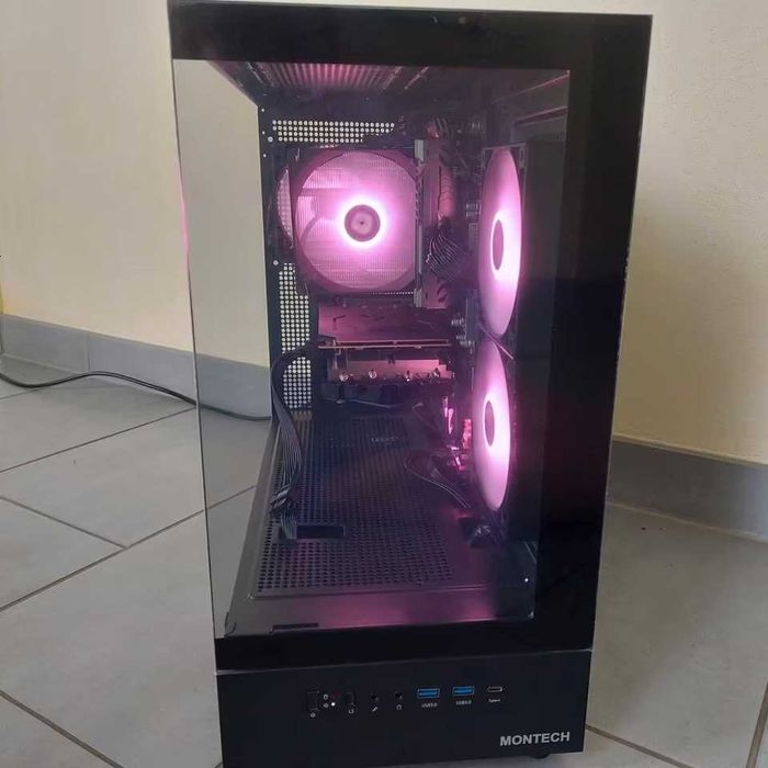 Komputer Gaming Ryzen 7 2700X / RTX 2060 6GB / 16GB RAM / SSD / Win 11 Pro