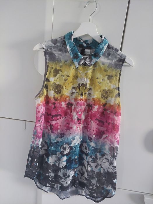 Bluzka przezroczysta H&M 42