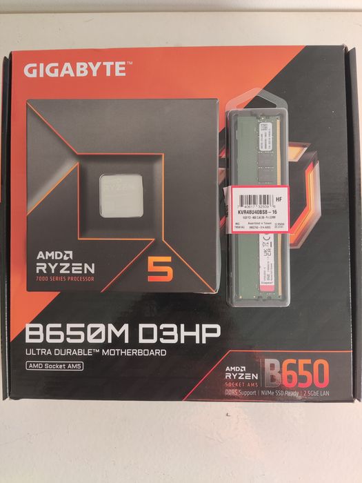 Bundle Ryzen 5 7600X + B650M + 16GB DDR5