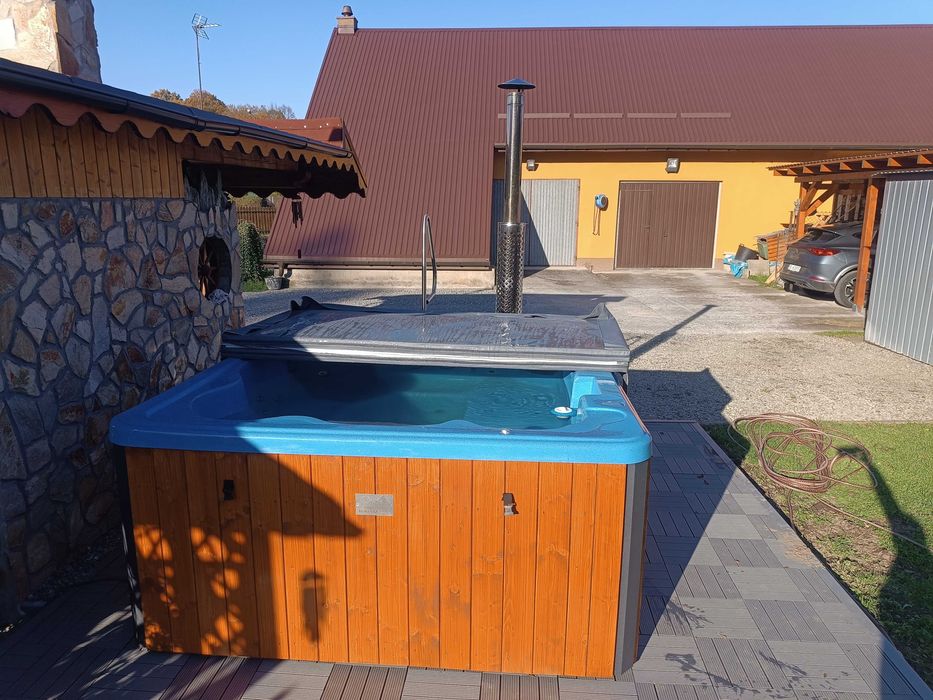 Beskidzka Balia - całoroczne spa ogrodowe, jacuzzi, wanna,