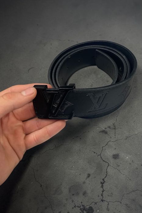 Czarny pasek  Louis Vuitton
