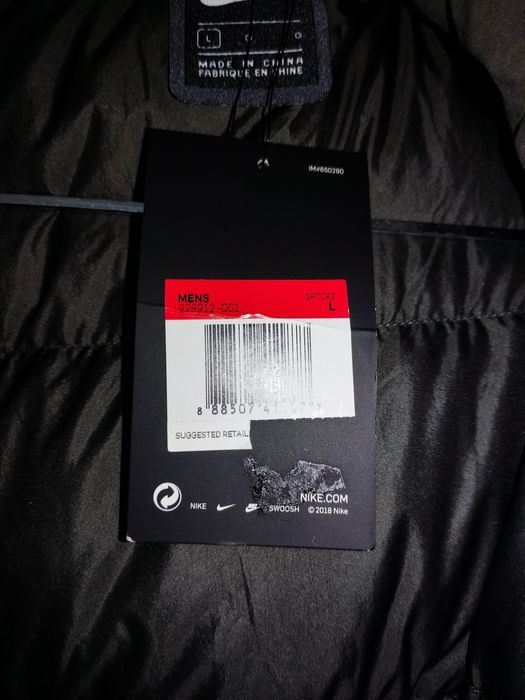 Парка Nike Sportswear Tech Pack Down Fill Parka Newsprint 928912 Large