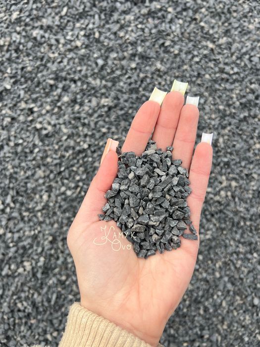 Kamień Antracyt Grys Bazaltowy, Kruszywo Ozdobne do Ogrodu i Parking!