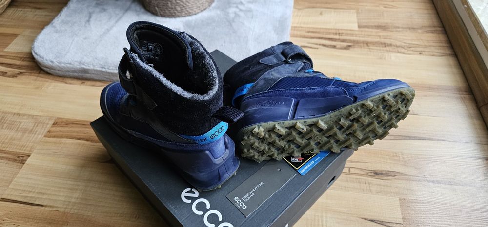 Dziecięce buty zimowe Ecco wodoodporne Gore-Tex rozmiar 34