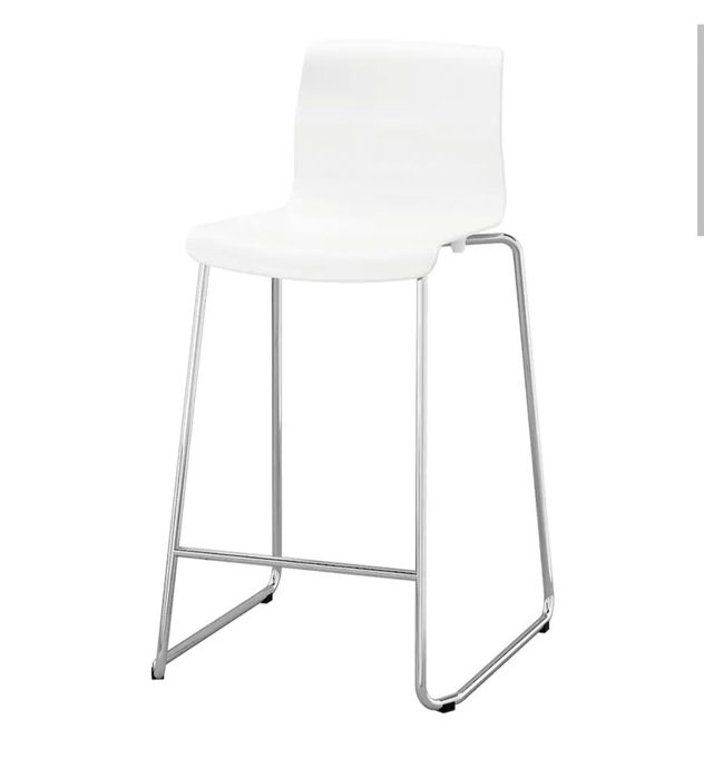 2 Bancos alto / cadeiras alta  IKEA GLENN
Banco alto, branco/cr