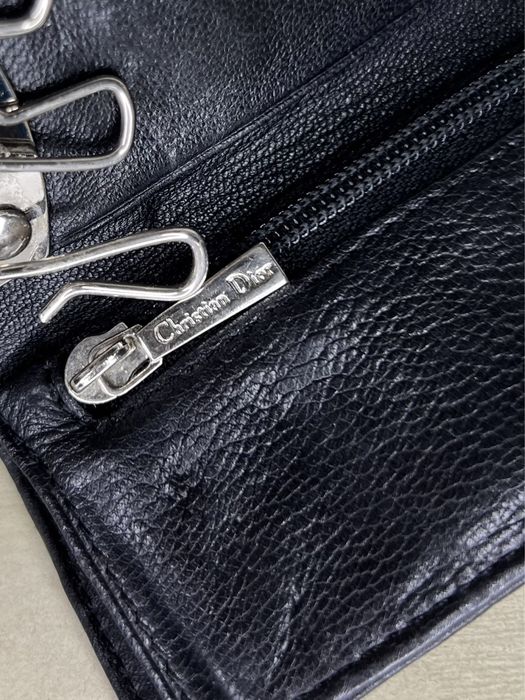 Кожаный кошелёк Christian Dior оригинал винтаж