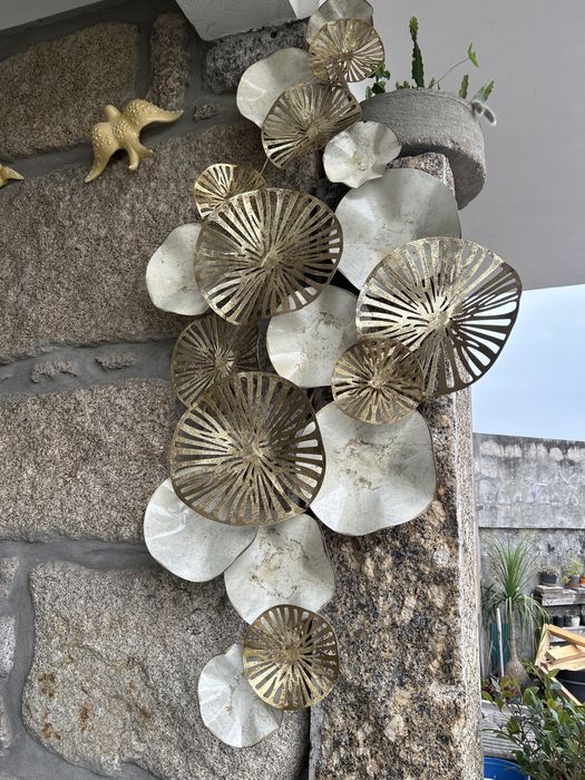 Escultura metalica decorativa