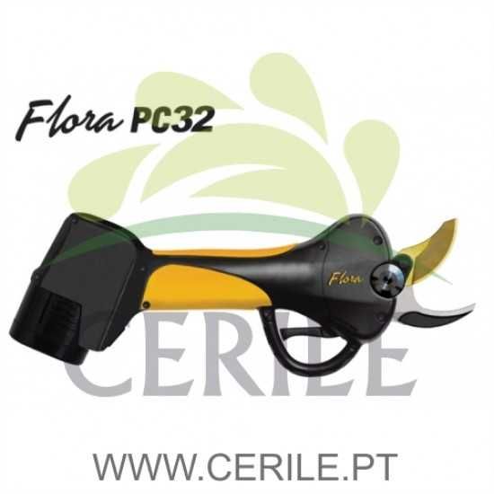 Tesoura de Poda Bateria AGRITEC FLORA PC-32-2