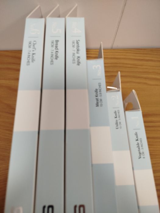 Smeg conjunto 1 a 6 novo