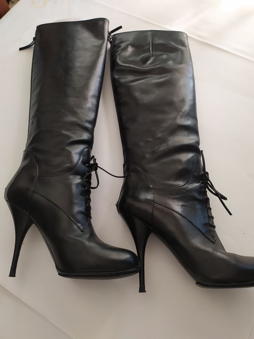 Botas cano alto Miu Miu 37