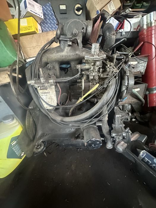 Silnik Ford Transit 2.5 Diesel Osiołek Pompa Bosch Mechaniczna 70KM Sprawny