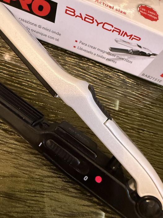 BaByliss PRO BabyCrimp плойка гофре Nano ceramic олх відправки нема