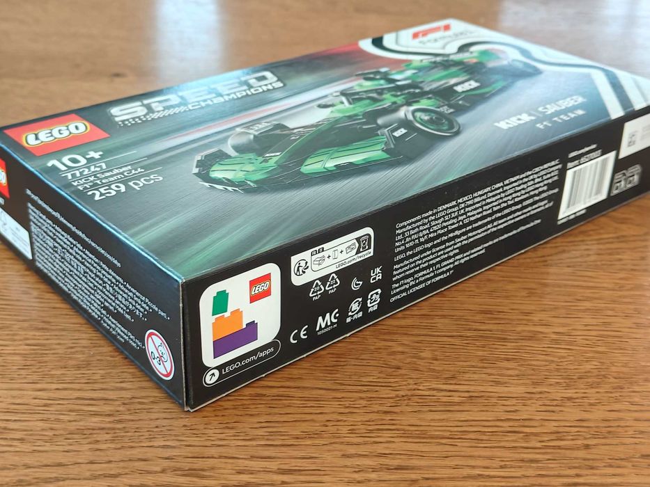 LEGO Speed Champions Bolid F1 KICK Sauber Team C44 (77247)