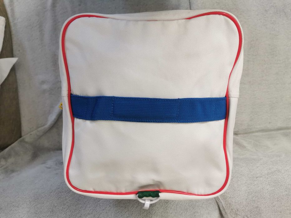 Torba weekendowa Lacoste biala.