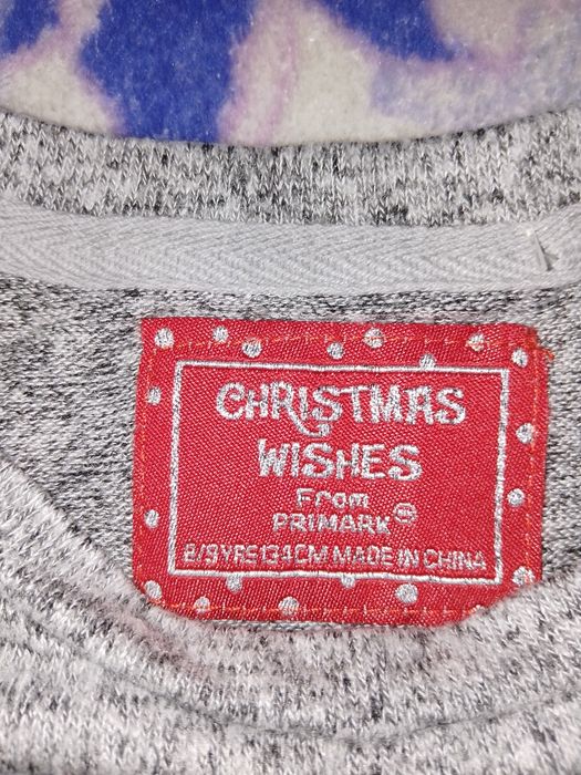 Новогодняя кофта свитшот для девочки Primark