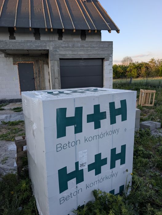 Beton komórkowy suporex 24x24x59