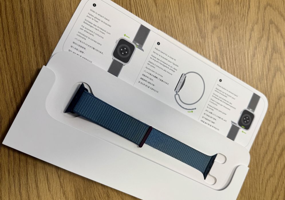 Pasek do Apple watch 41 mm / winter blue