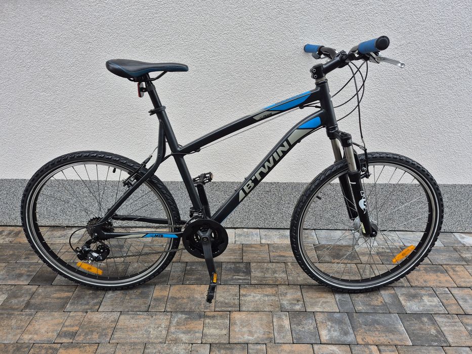 Rower MTB marki BTwin 340. Rockrider. Koła 26. Wyprzedaż.