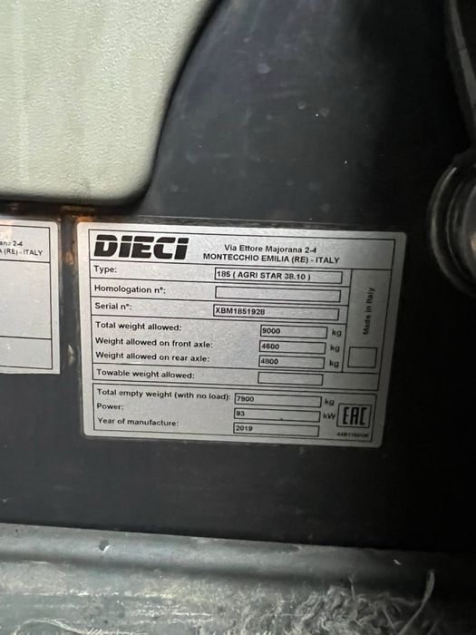 Телескопічний навантажувач Dieci