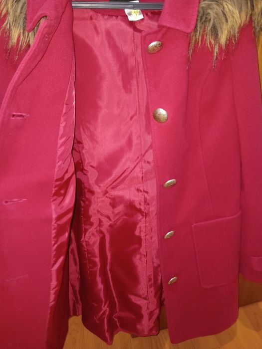 Casaco vermelho 36