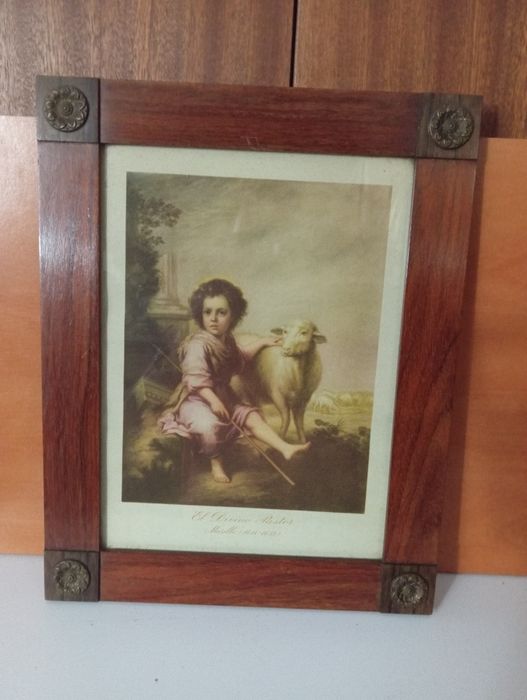 Quadros antigos pintados em óleo