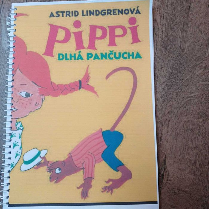 Словацька мова книга для читання Пеппі Довгапанчоха