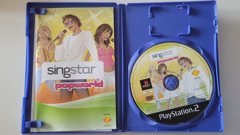 Singstar Popworld PS2