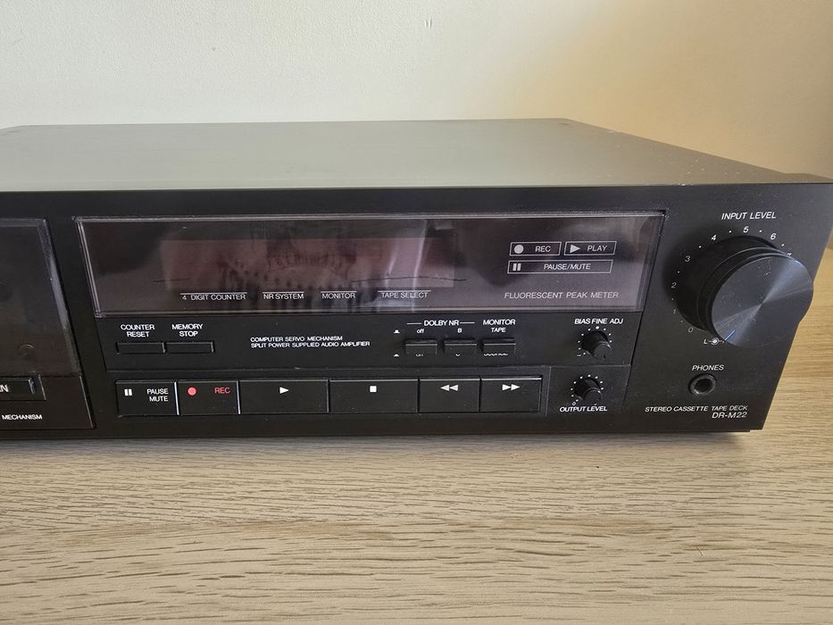 Magnetofon Denon DR-M22 Stereo Vintage Audio Deck