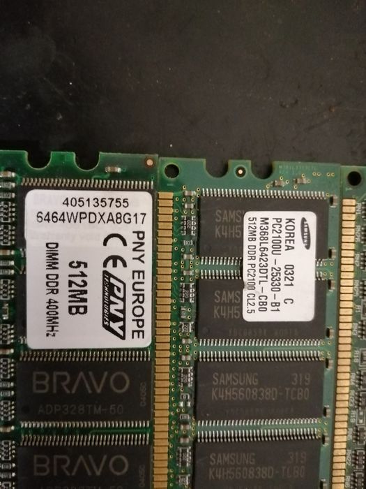 Memória Ram DDR 400 512MB