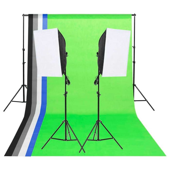 Kit de fotografia de estúdio - luz contínua