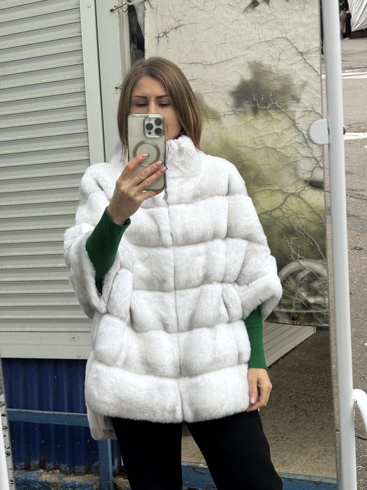 Шыншылла шуба кролик рекс свитер