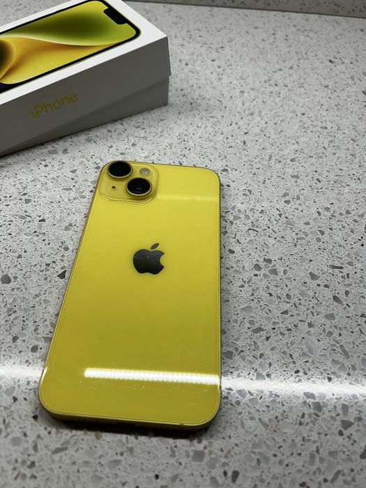 iPhone 14 128 GB Yellow (акб 81%) Б/В