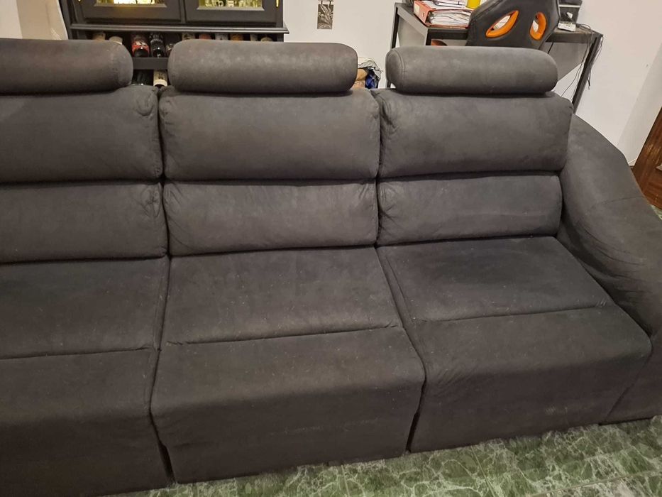 Sofá de canto 5 lugares