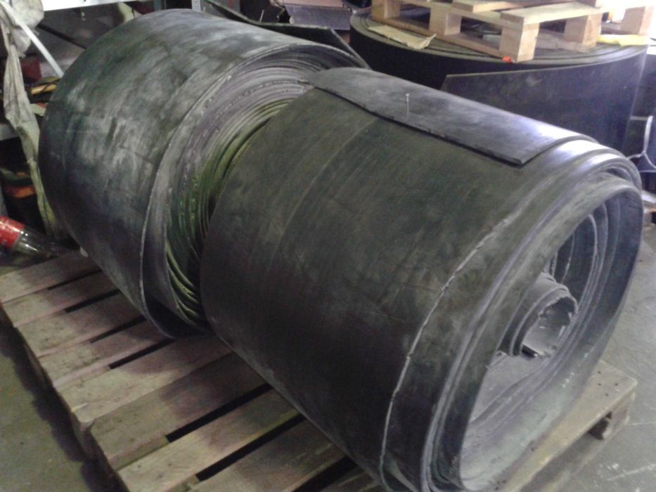 Taśmy przenośnikowe gumowe pas transmisyjny guma zbrojona używane