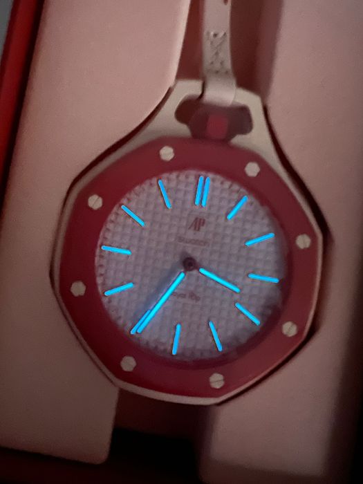 Zegarek Royal Pop Swatch&Audemars Piguet Różowy