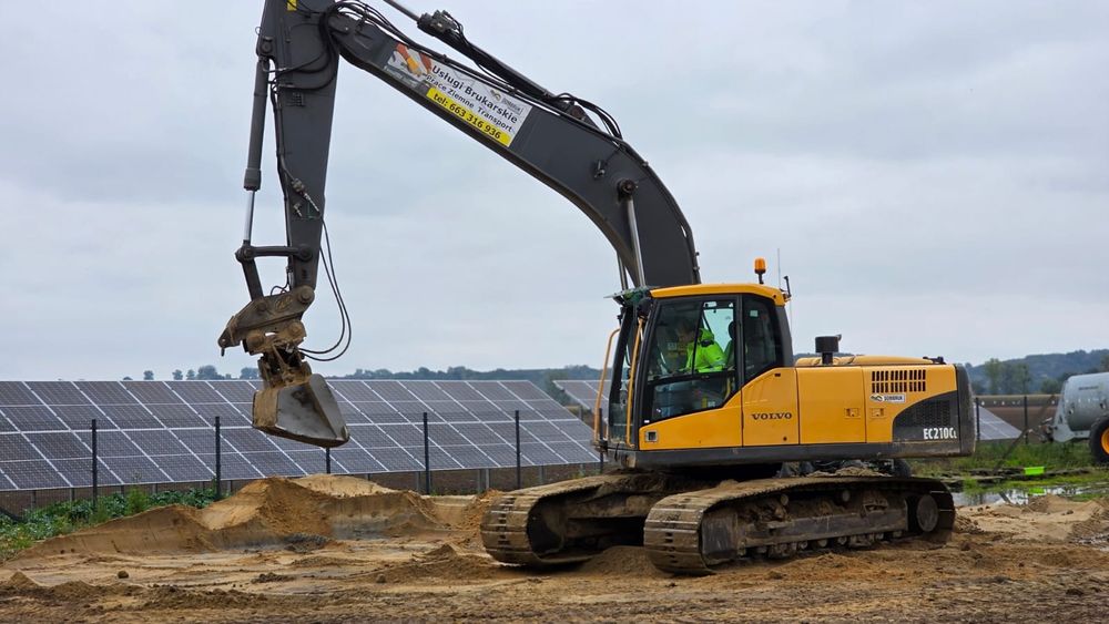 Koparka gąsienicowa Volvo ec210cl