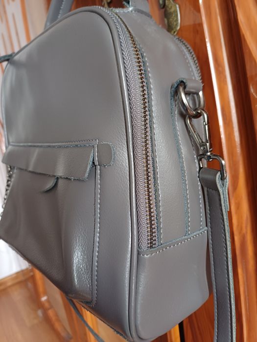 Шкіряна жіноча сумка