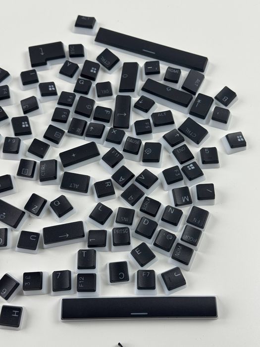 Zestaw keycapów SteelSeries PrismCaps Black UK (60218)