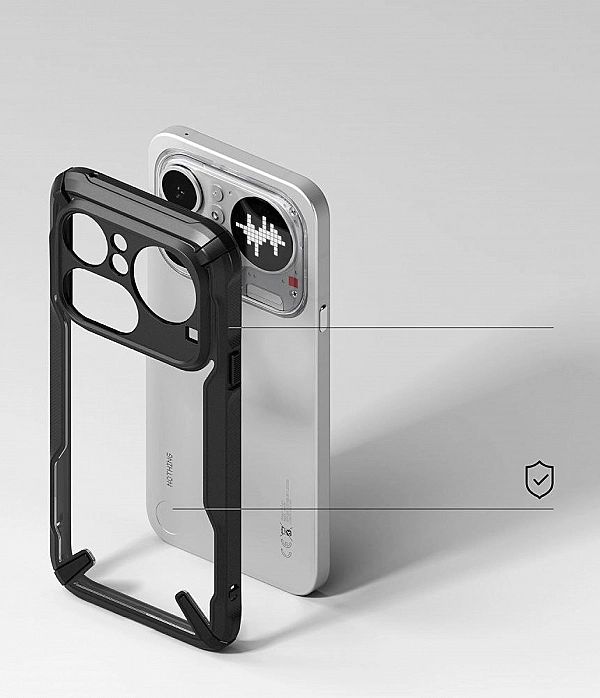 Ringke Fusion X Nothing Phone 4A Pro Black