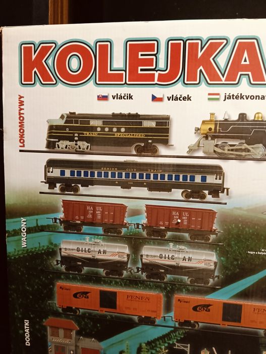 Kolejka elektryczna, zestaw kolejowy
