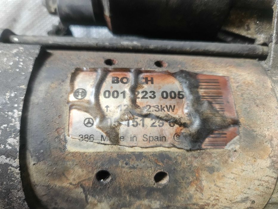 Mercedes w203 w209 w211 sprinter rozrusznik 2.7 3.2 cdi 10 ząbków