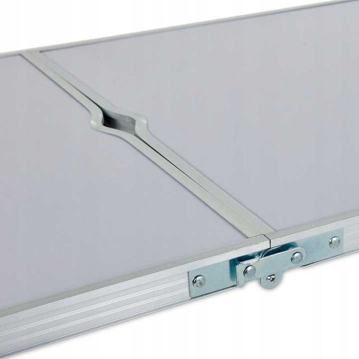 ZESTAW stół turystyczny stolik cateringowy składany +4 krzesła walizka