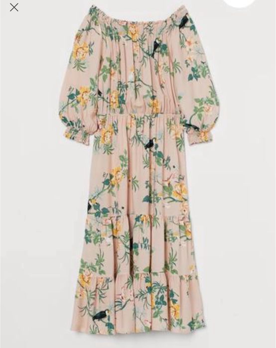 Платье H&M цветочный принт