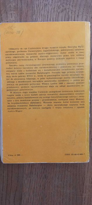Pod berłem Habsburgów, Henryk Wereszycki