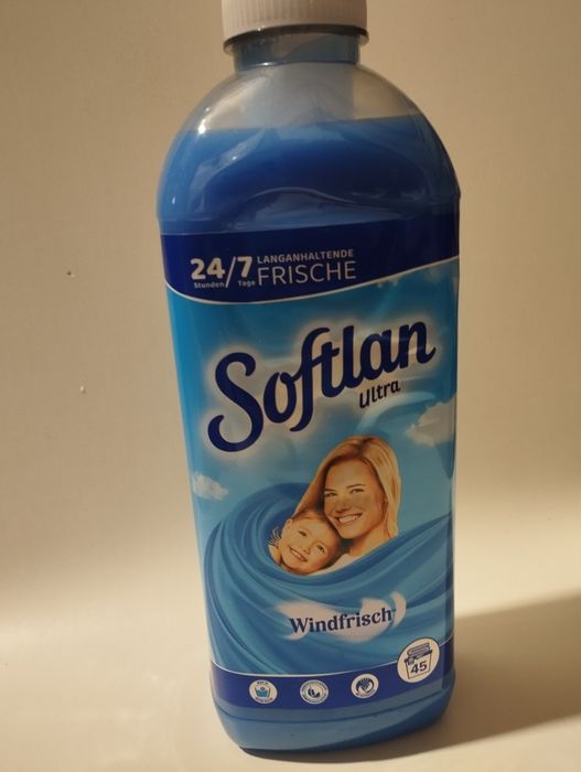 Płyn do płukania tkanin 1 L softlan 45 prań