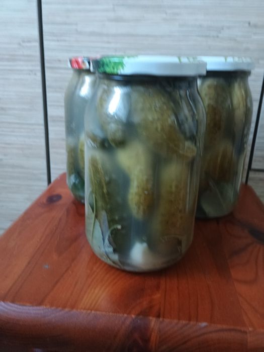Ogórki kiszone 0,9l.